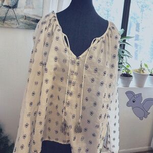 AZ M LoveStitch Boho Long-sleeved Top